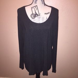 Eillen fisher gray top USED, size 1x