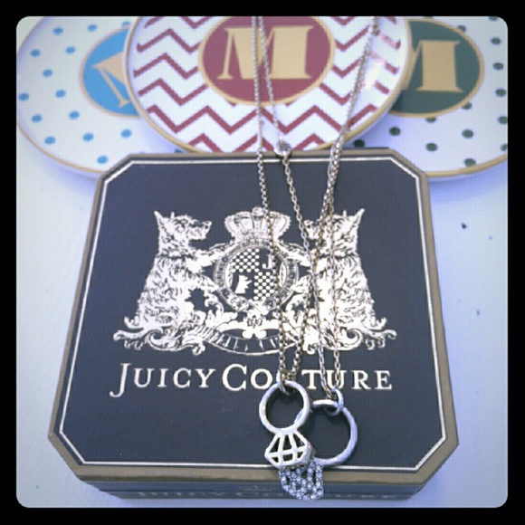 CCO Sale!Juicy Couture Double Strand Ring Necklace