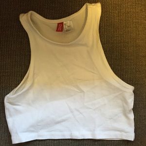 White Crop Top