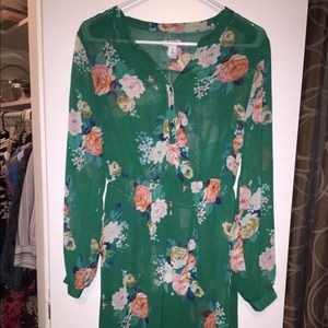 Old Navy Green tunic/dress.