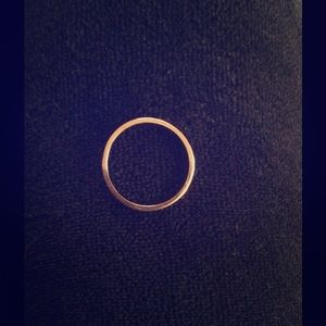Dainty rose gold ring