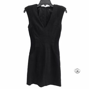 French Connection fitted black dress