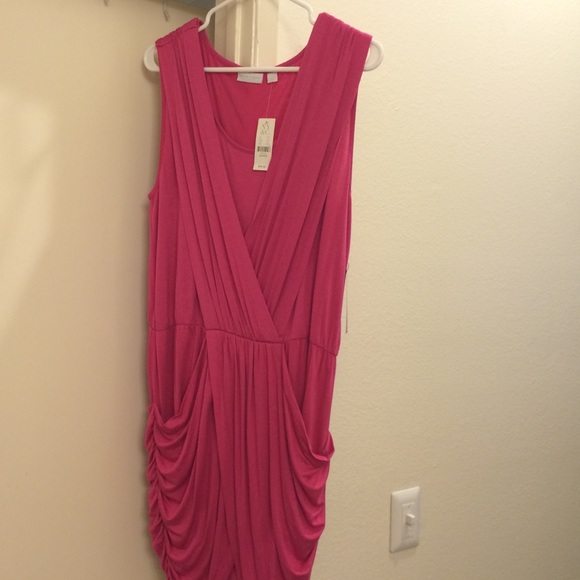 Pink tulip bottom dress