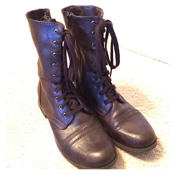 Mossimo Chocolate Brown Ankle Boots