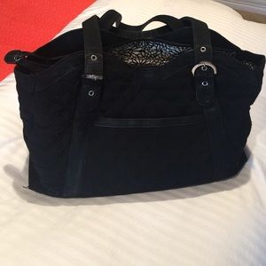 Vera Bradley microfiber gym/ diaper bag.