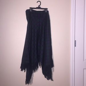 !!SALE😻!! HANDMADE Plaid asymmetrical skirt!