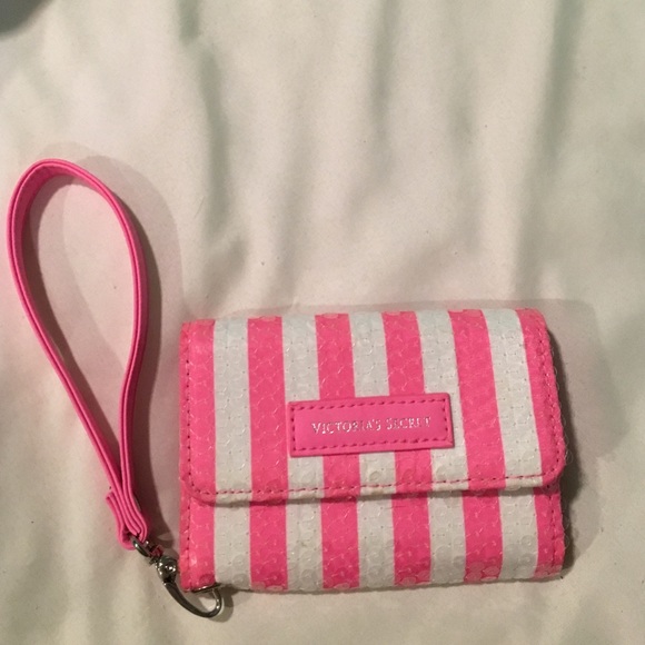 Victoria's Secret cellphone wallet/ clutch