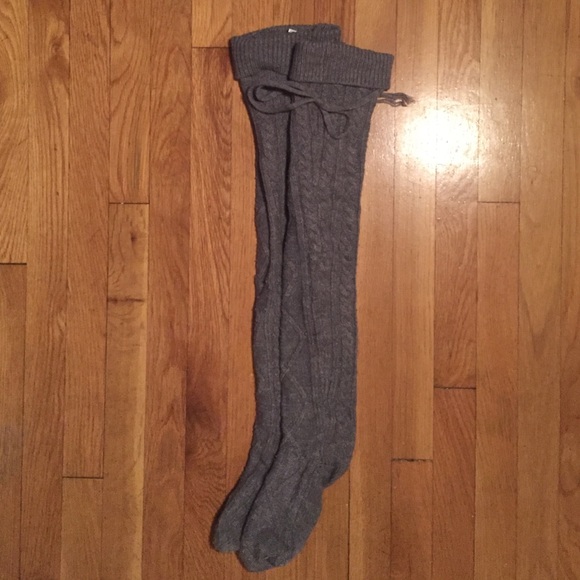 Grace & Lace thigh high boots socks