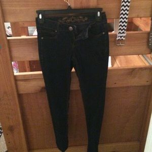 Dark skinny jeans, size 1 NOT 2