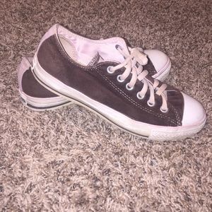 !!SALE🤑!! Brown felt converse