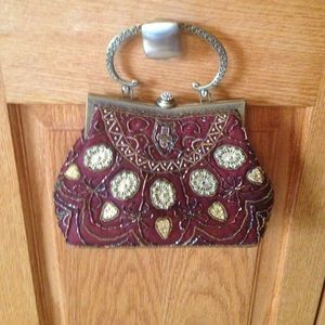 Hand beaded bag from Chicago Boutique