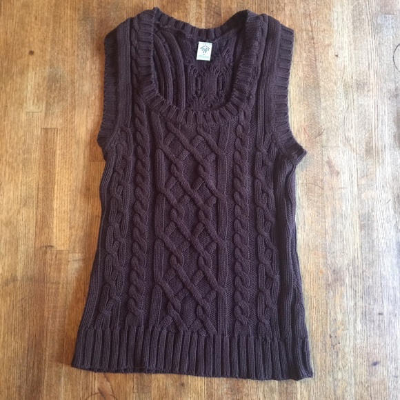 Prana cable knit sweater vest