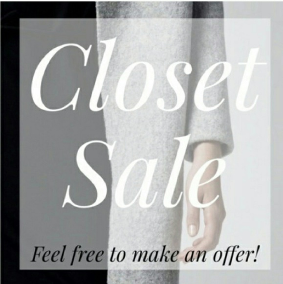 CLOSING MY CLOSET TONIGHT UNTIL 12/26