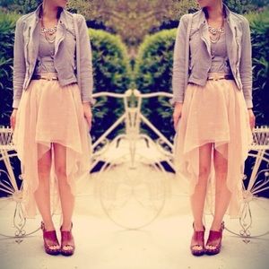 Uneven Hem Fairy Skirt