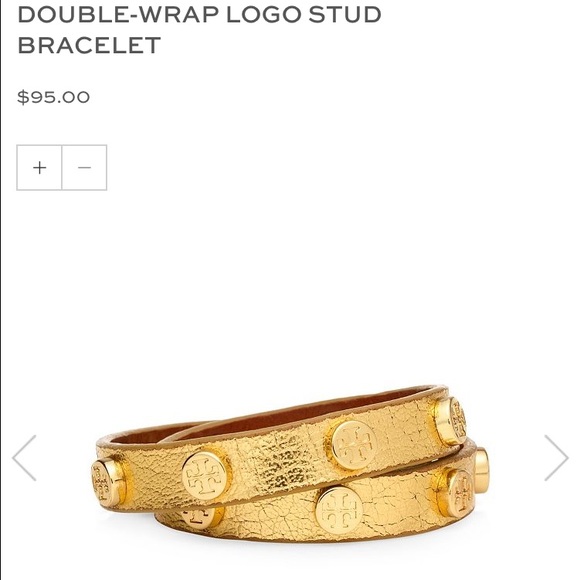 ✨NEW TORT BURCH LOGO WRAP BRACELET✨