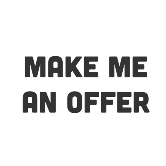 Make me an offer guys! 😘