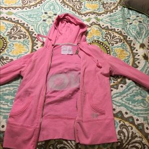 Victoria secret zip up hoodie