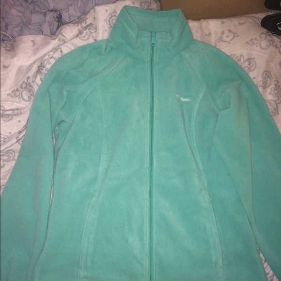 Teal never worn Columbia jacket!