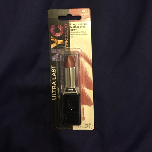 NYC lip stick in the color caramel