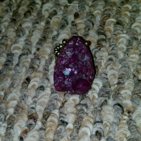 Purple Rock ring
