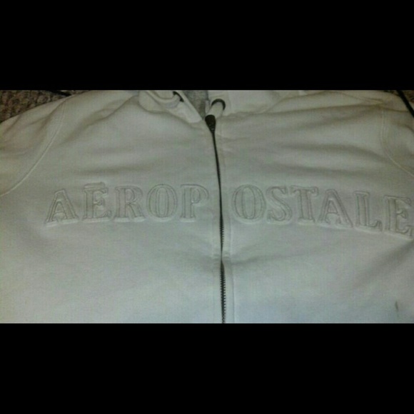 White aeropostale jacket