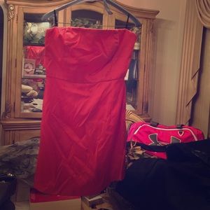 Peach tube top dress!