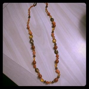 Orange Necklace