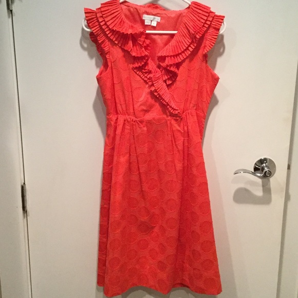 Beautiful orange London Times dress