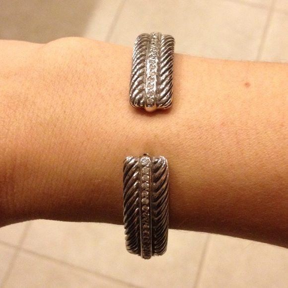 Beautiful Gently Used Cubic Zirconium Bracelet
