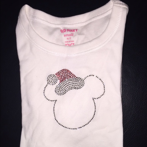 Mickey Santa long sleeve tee (kids)