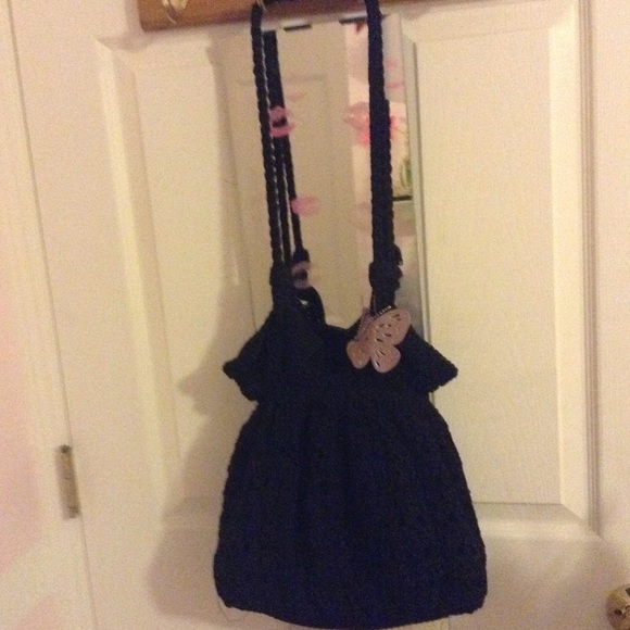 Black beautiful purse