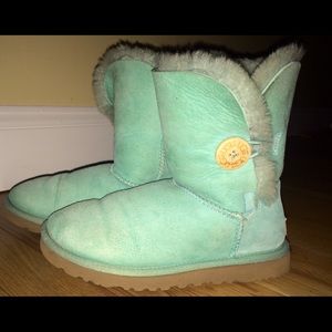 Women's Mint Green Ugg Boots
