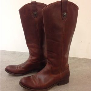 Frye Melissa Button Cowboy Boots