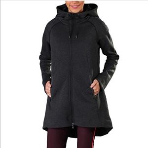 Nike tech fleece down parka - charcoal (dark gray)