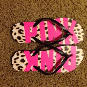 Pink flipflops