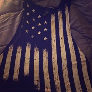 American Flag Crop Top!