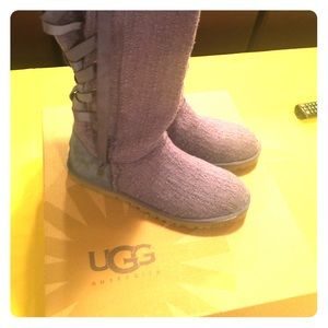 Purple UGGs size 10