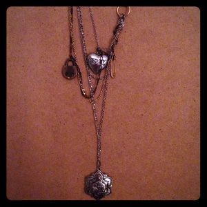 OBEY Giant layered necklace