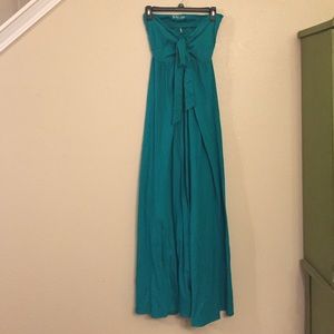 Victoria's Secret maxi dress teal