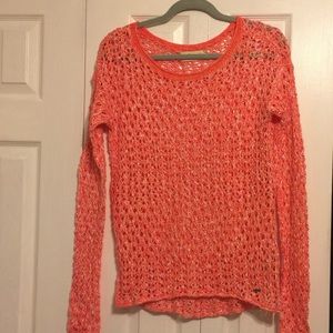 Hollister Orange Sweater