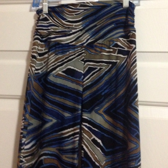 Funky polyester palazzo pants! New!