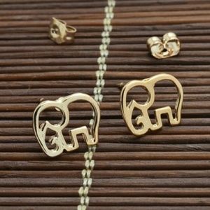 Cute Animal Earrings Elephant