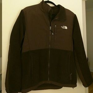 North Face Fleece Jacket in Brown