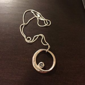 "If daughters were flowers if pick you" necklace