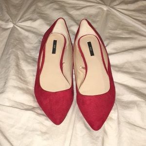 Cute red flats