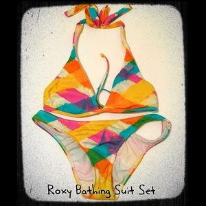 Roxy Bikini Set Size Medium