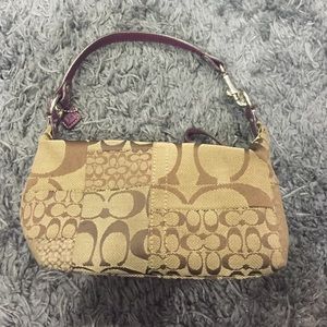 Purse- purple strap