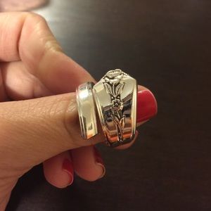 Silver Spoon ring