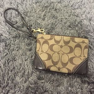 Coach wristlet