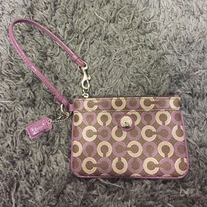 Coach wristlet